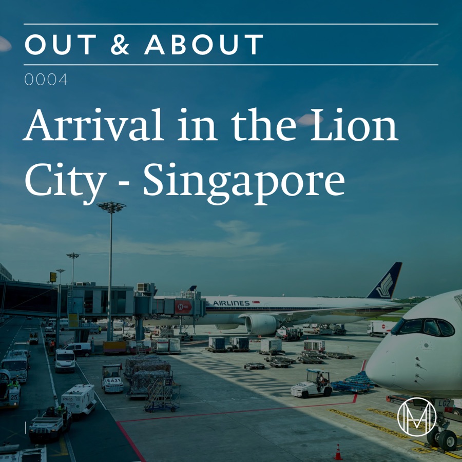 Arrival in the Lion City – Singapore, slide 1